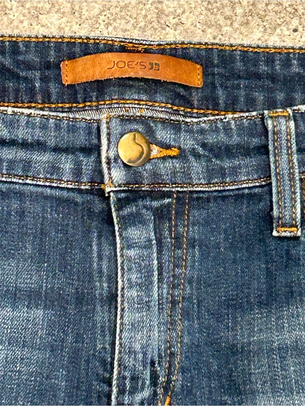 Joe's Jeans Blue Vintage Reserve 1971 Bermuda Shorts Size 30 EUC - Picture 2 of 5
